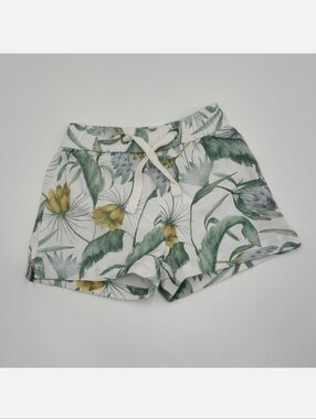 Rylee + Cru baby boy floral swim trunks size 3-6 months